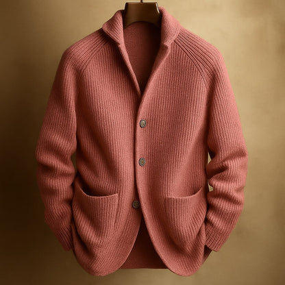 Rossi | Ribbed Wool-Blend Knit Vest for Men