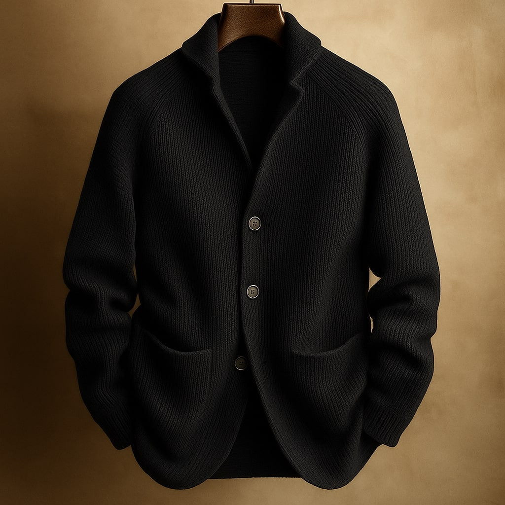 Rossi | Ribbed Wool-Blend Knit Vest for Men