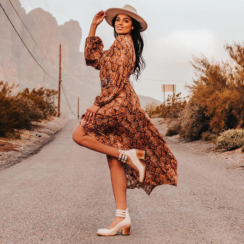 Freya | Orthopaedic Sandals with Heel