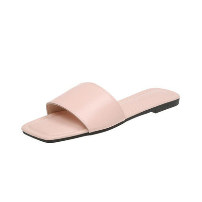Zita | Open Toe-Post Mules