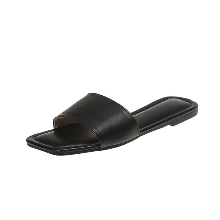 Zita | Open Toe-Post Mules