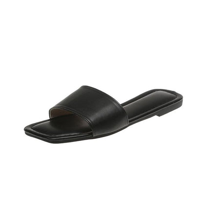 Zita | Open Toe-Post Mules