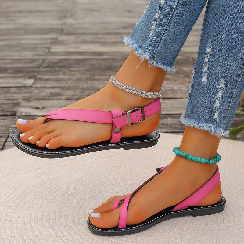 Barbara | Minimalist Sandals with Buckle