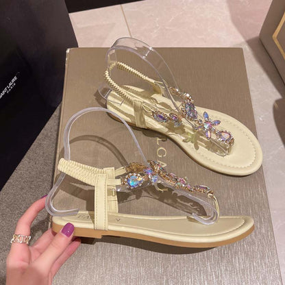 Nora | Sparkling Diamante Sandals