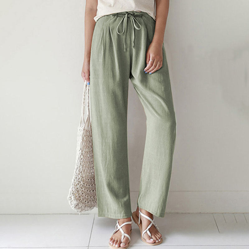 Vara | Relaxed Pants with Adjustable Waistband