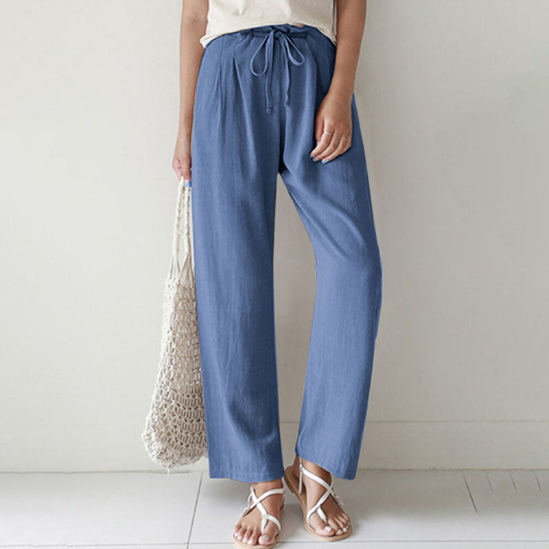 Vara | Relaxed Pants with Adjustable Waistband