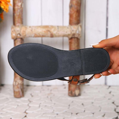 Barbara | Minimalist Sandals with Buckle