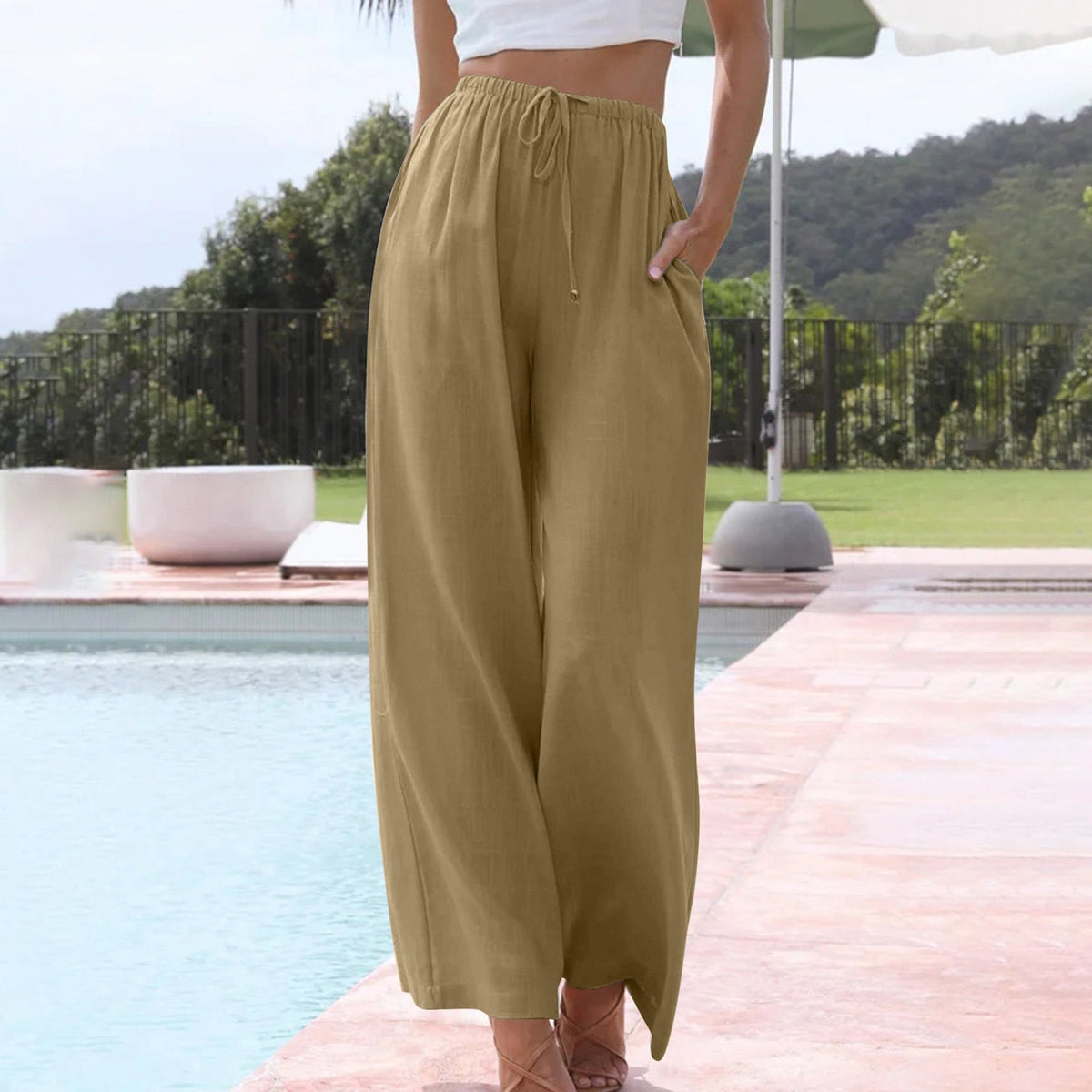 Vivian | Light Wide-Leg Summer Pants