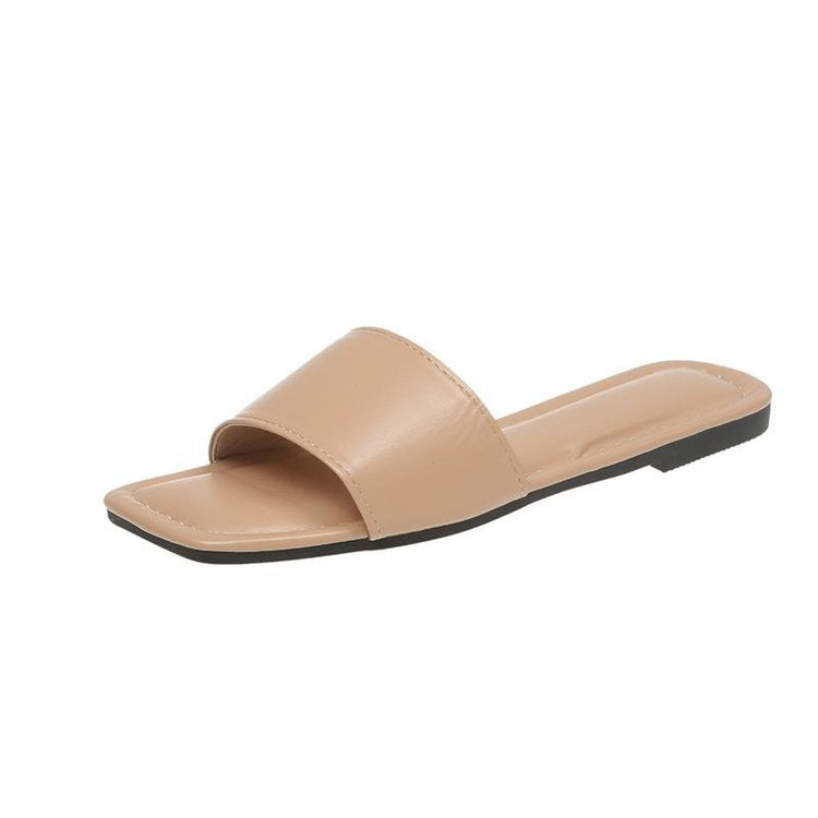 Zita | Open Toe-Post Mules