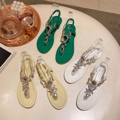 Nora | Sparkling Diamante Sandals
