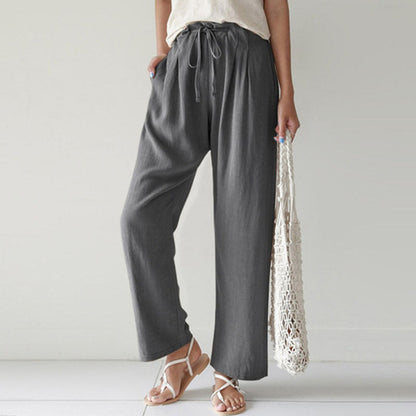 Vara | Relaxed Pants with Adjustable Waistband