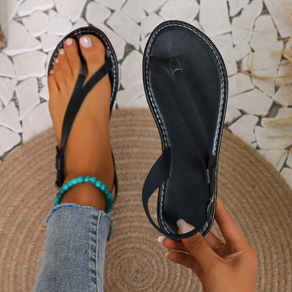 Barbara | Minimalist Sandals with Buckle
