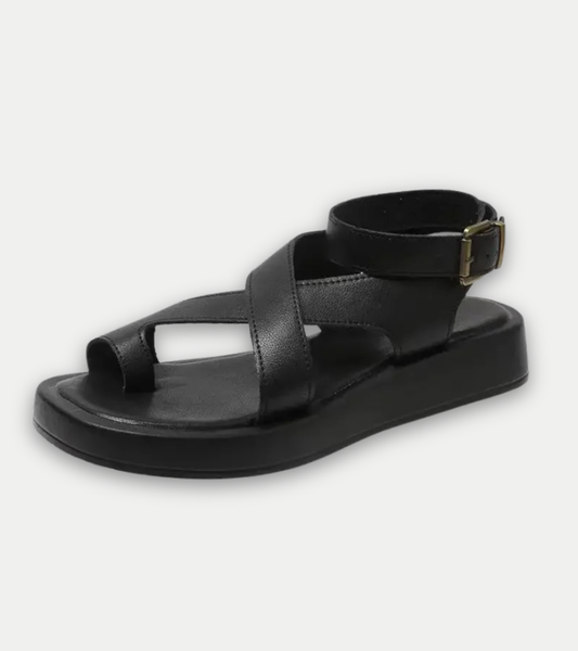 Elizabeth | Cushioned Orthopaedic Comfort Sandals with Crossover Straps
