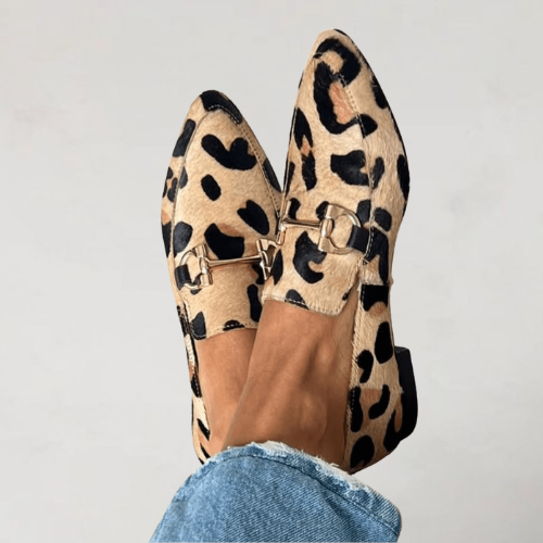 Hazel Women's Beige Everyday Loafers