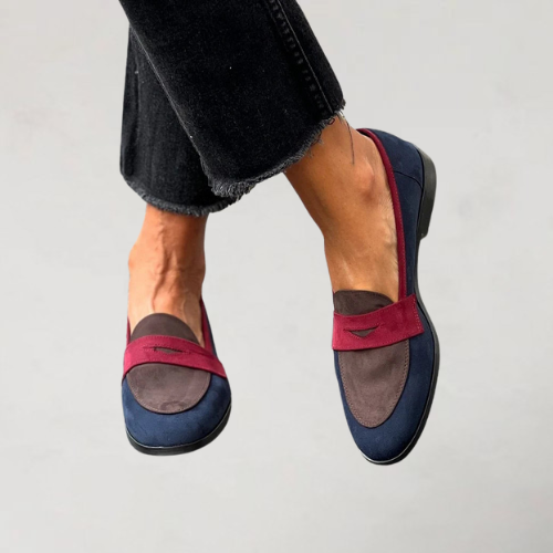 Tahnee Women's Blue Comfort Loafers