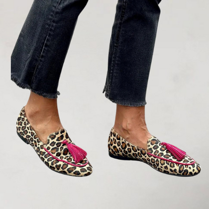 Lily Women's Brown Slip-On Loafers