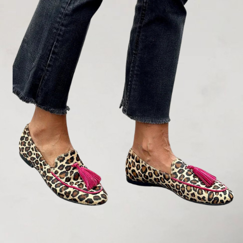 Lily Women's Brown Slip-On Loafers