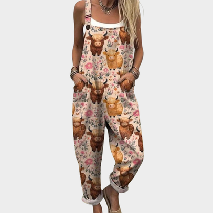 Lorne | Relaxed Wide-Leg Overalls