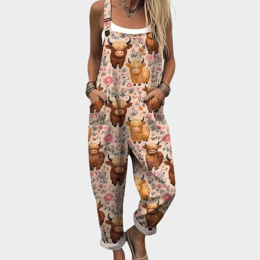 Lorne | Relaxed Wide-Leg Overalls