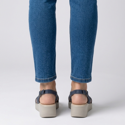 Kathy | Elegant Comfort Sandals with Adjustable Heel Strap