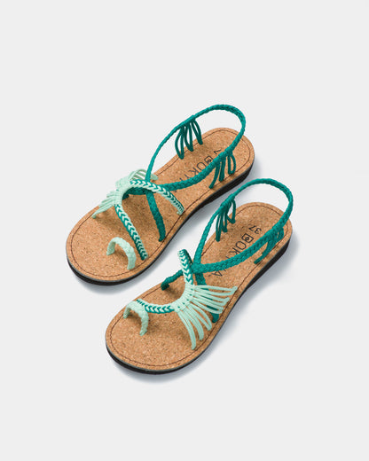 Gwendolyn | Colourful Beach Sandals