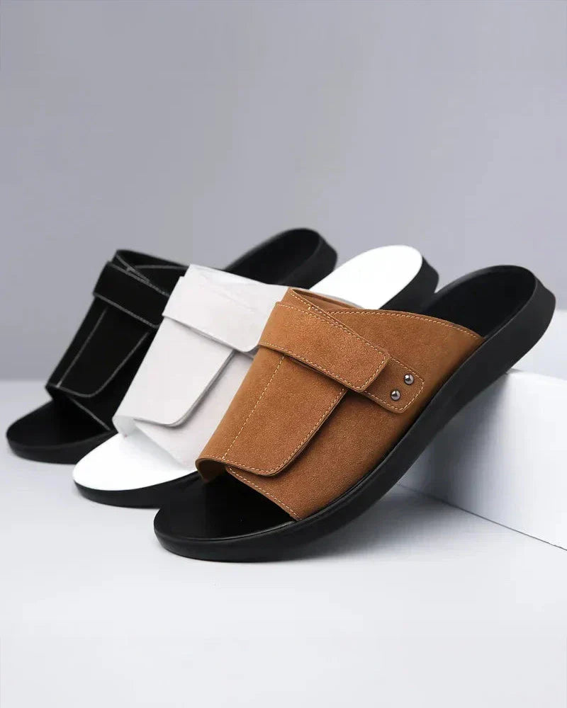 Christian | Fashionable Suede-Look Sandals for Men