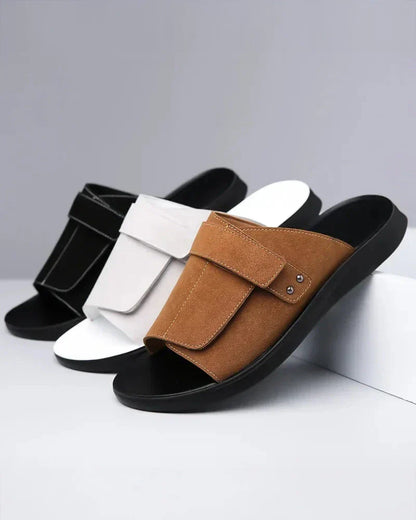 Christian | Fashionable Suede-Look Sandals for Men