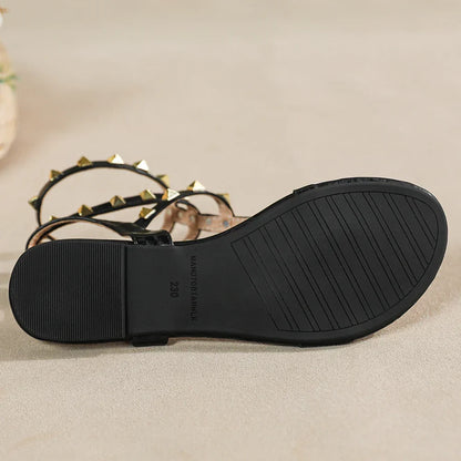 Carla | Outdoor Sandals with Stud Design
