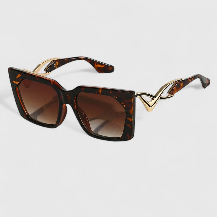 Alex | Gold-Accent Sunglasses