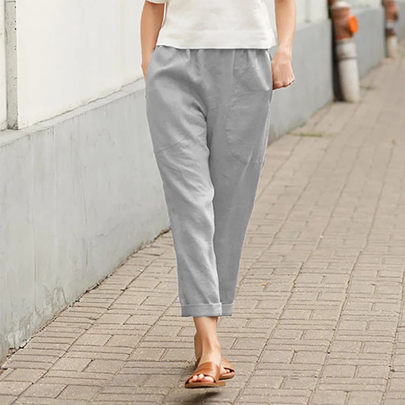 Krisan | Wide-Leg Pants with Pockets