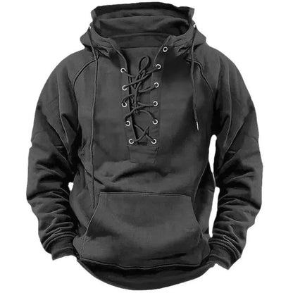 Hunter | Rugged Fleece Winter Hoodie for Men