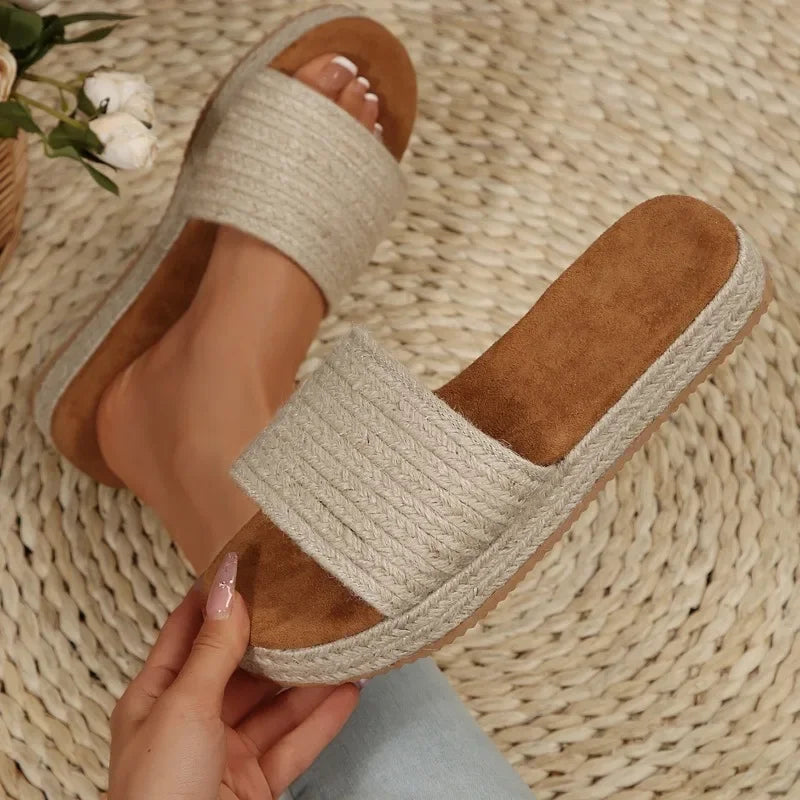 Esther | Open Slippers for Women