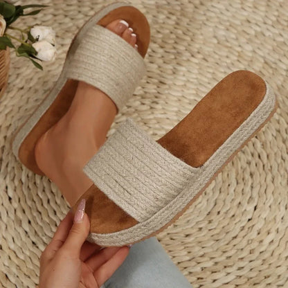 Esther | Open Slippers for Women