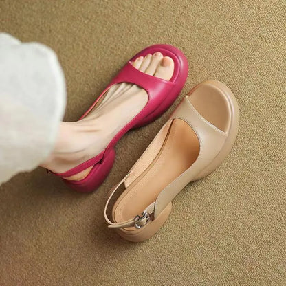 Emily | Orthopaedic Sandals with Open Heel for Summer