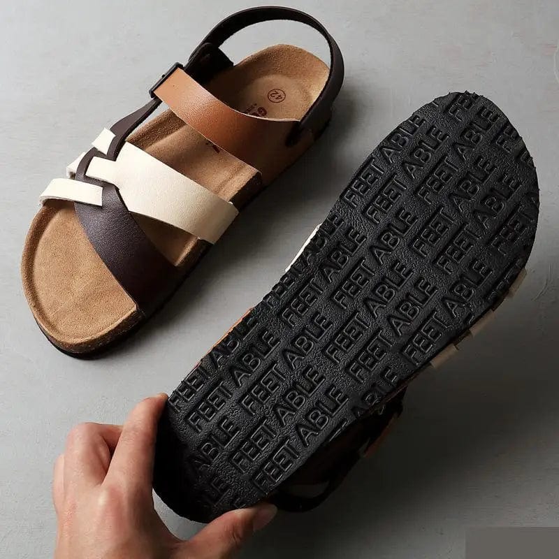 Kirsten | Multi-Strap Sandals with Buckle
