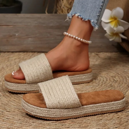 Esther | Open Slippers for Women