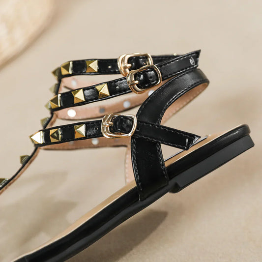 Carla | Outdoor Sandals with Stud Design