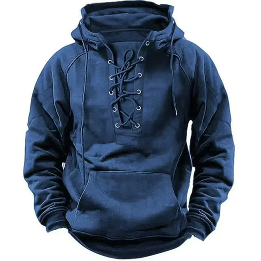 Hunter | Rugged Fleece Winter Hoodie for Men