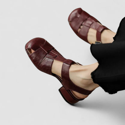 Mika | Elegant Comfort Sandals with Buckle Fastening