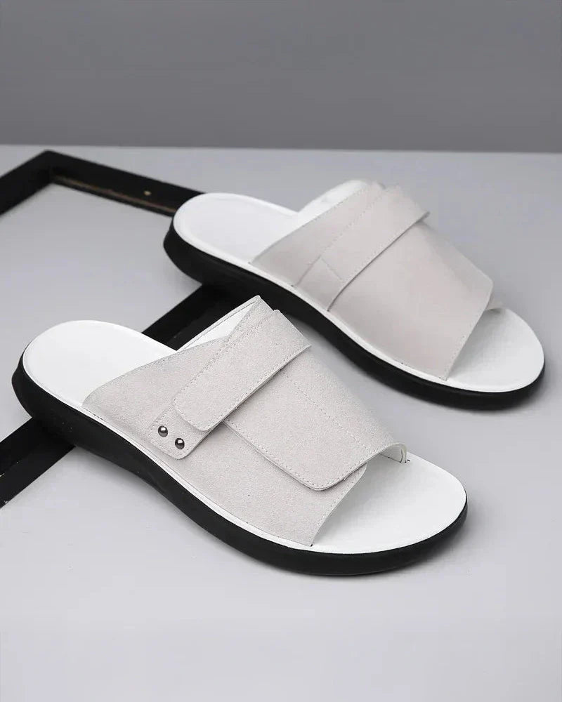 Christian | Fashionable Suede-Look Sandals for Men