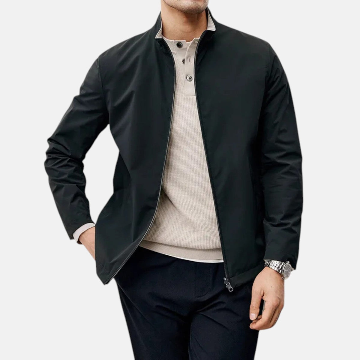Marvin | Stand-Collar Casual Jacket for Men