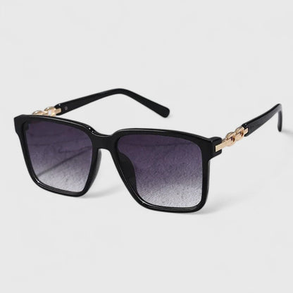 Emma | Chain-Detail Square Sunglasses