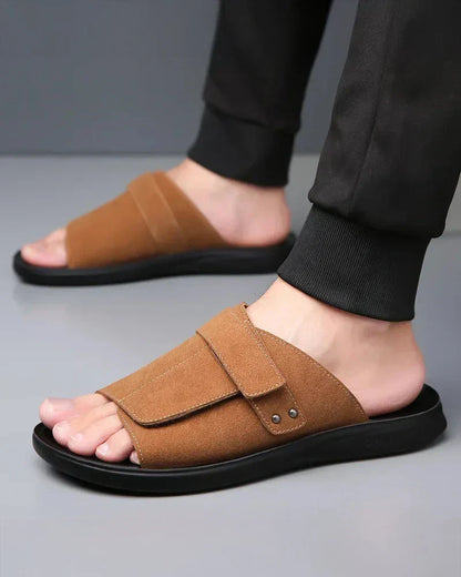 Christian | Fashionable Suede-Look Sandals for Men