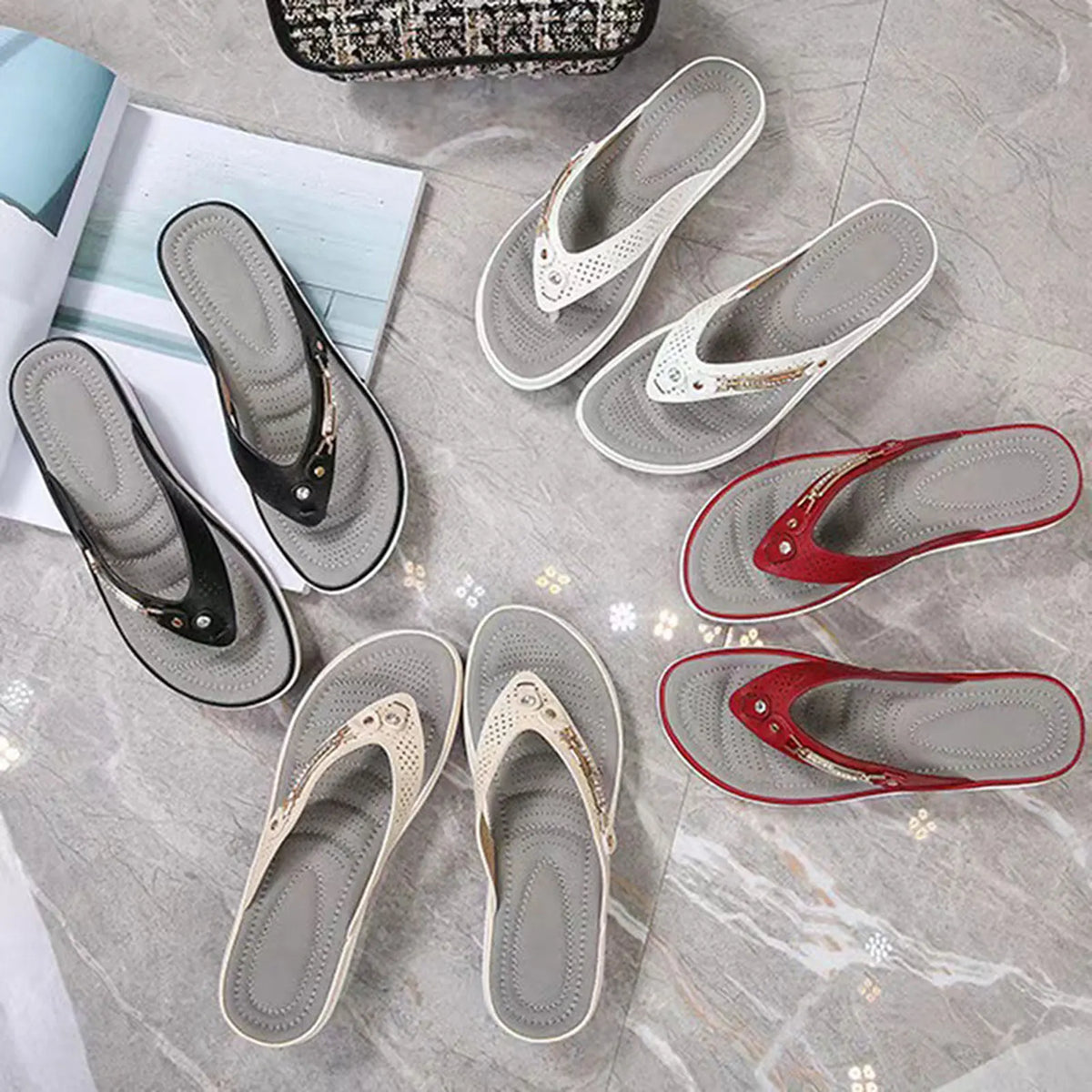 Dorte | Cosy Non-Slip Slippers for Women