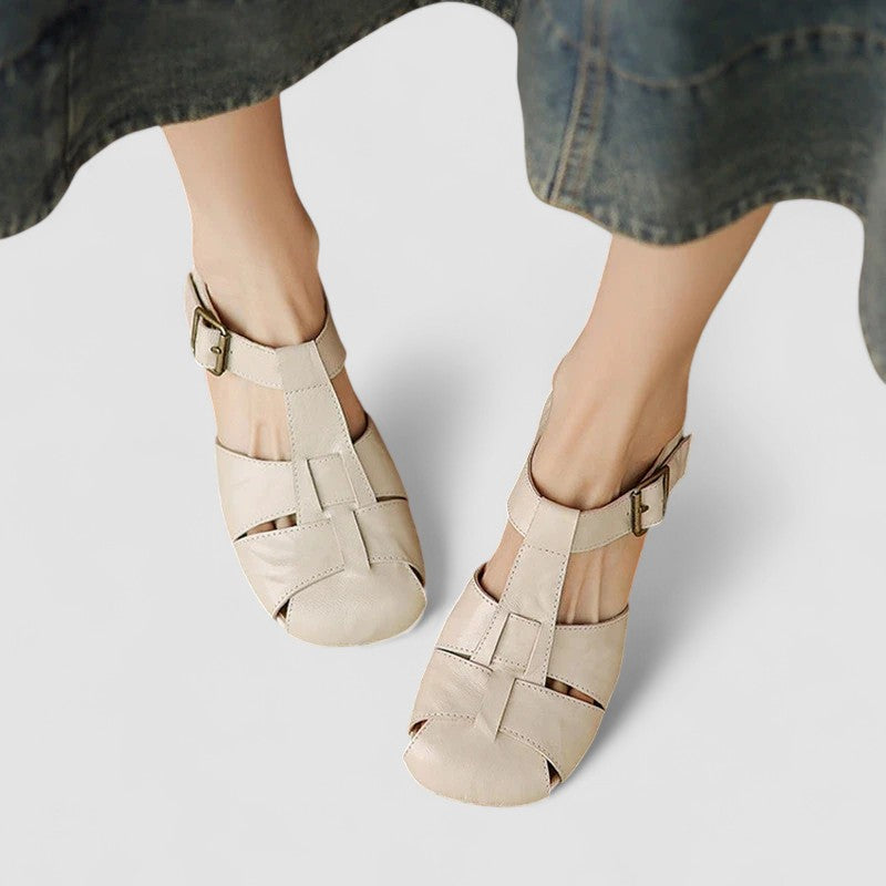 Mika | Elegant Comfort Sandals with Buckle Fastening