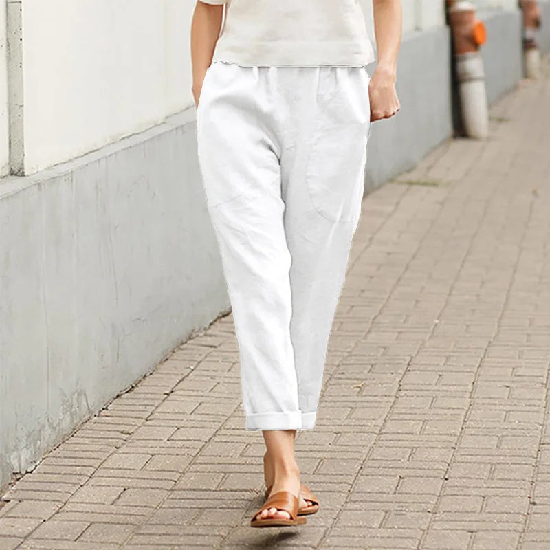 Krisan | Wide-Leg Pants with Pockets