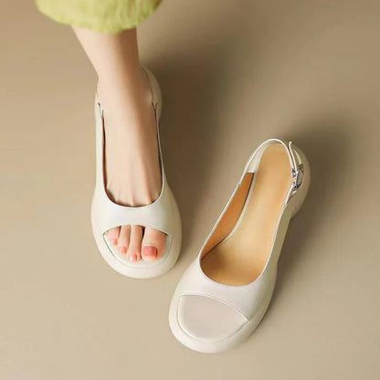 Emily | Orthopaedic Sandals with Open Heel for Summer