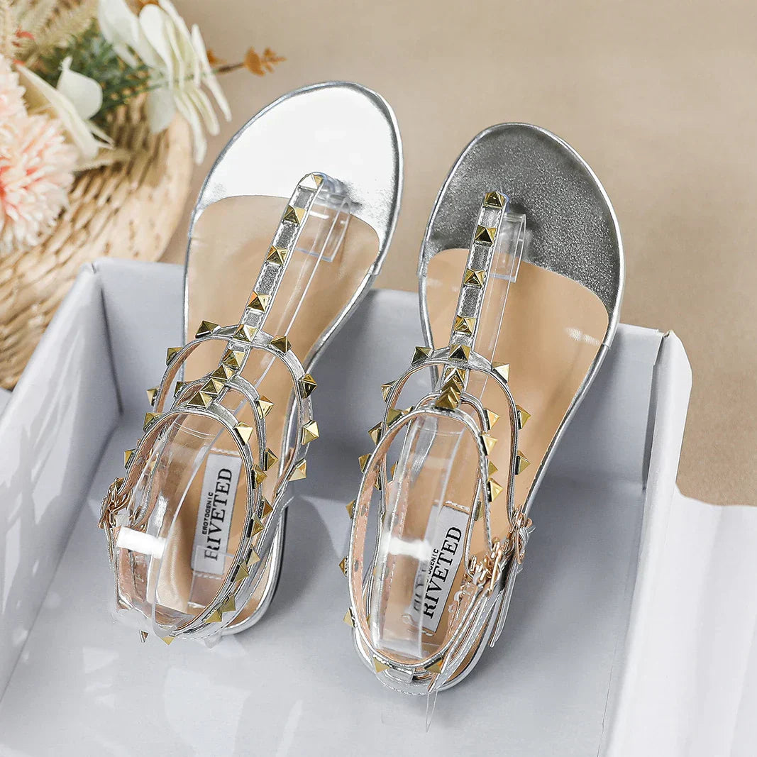 Carla | Outdoor Sandals with Stud Design