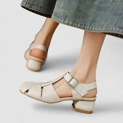 Mika | Elegant Comfort Sandals with Buckle Fastening