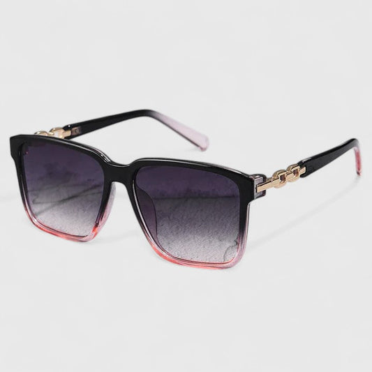 Emma | Chain-Detail Square Sunglasses